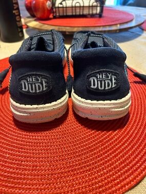 Hey Dude mens Navy Blue Slip-On Shoes